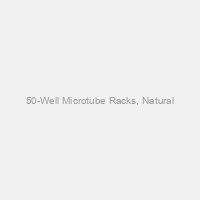 50-Well Microtube Racks, Natural